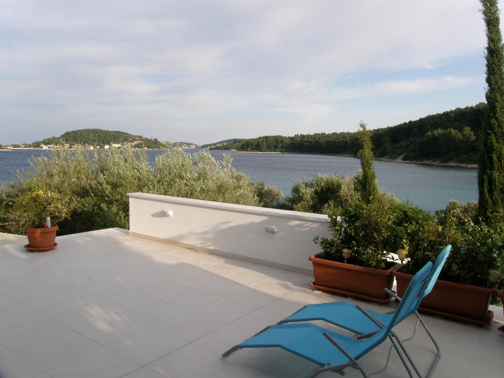 Apartments Grbin (Adults Only) Lumbarda Bagian luar foto