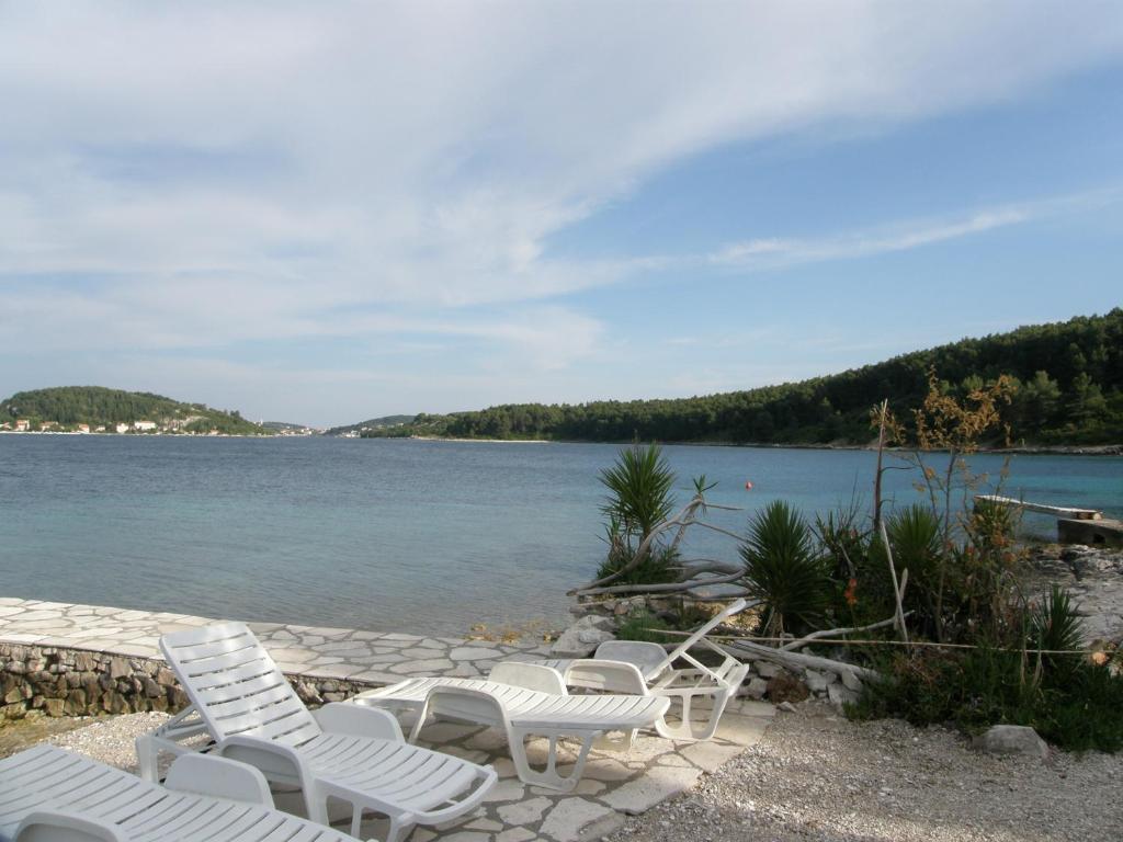 Apartments Grbin (Adults Only) Lumbarda Bagian luar foto